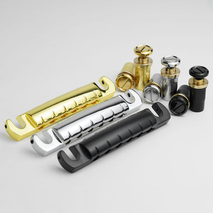 Guyker GS002 Upgraded Stop Bar Tailpiece for Electric Guitar, Aluminum Alloy