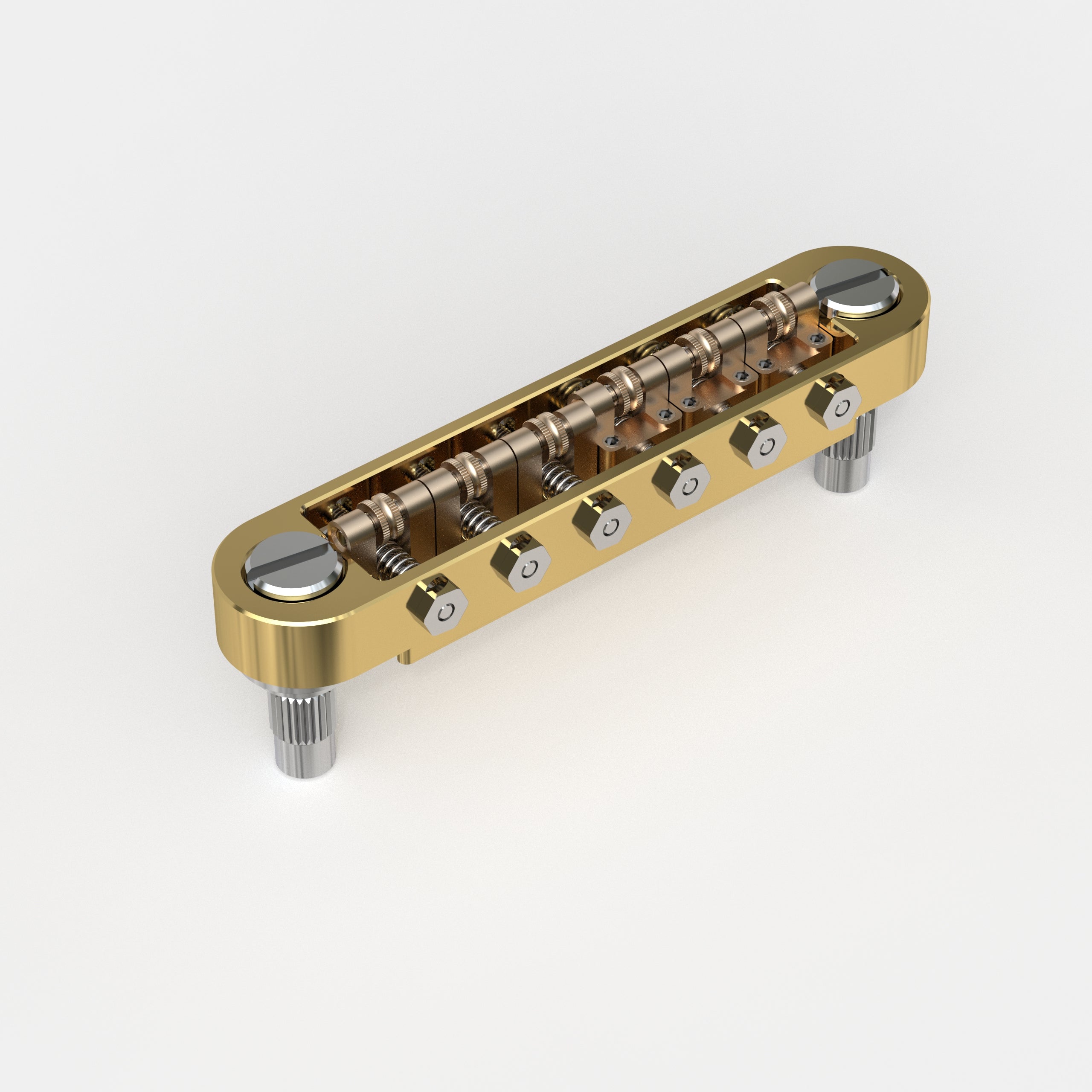 Guyker Guitar Bridge GMA-016B with Adjustable String Spacing