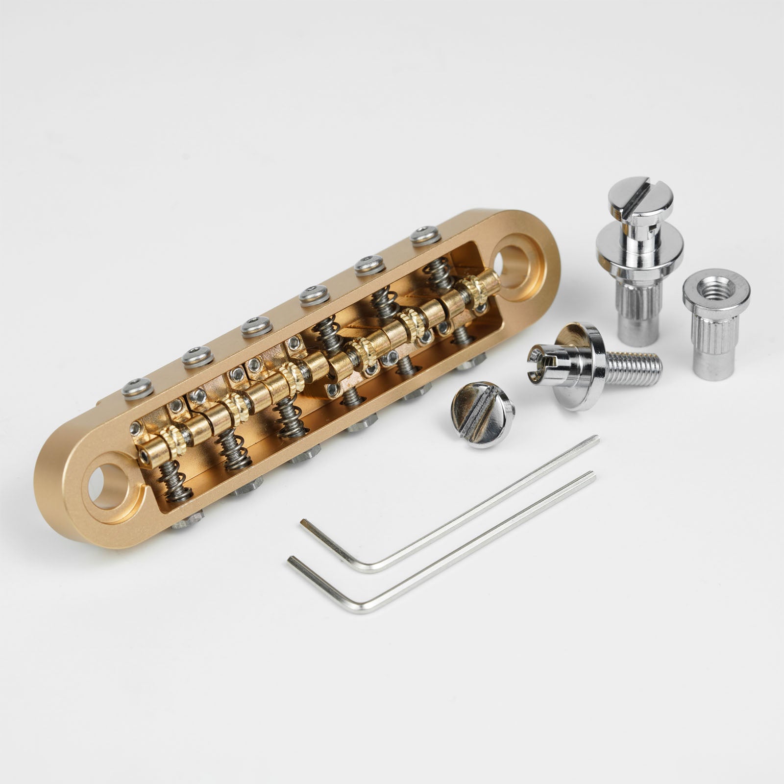 Guyker Guitar Bridge GMA-016B with Adjustable String Spacing