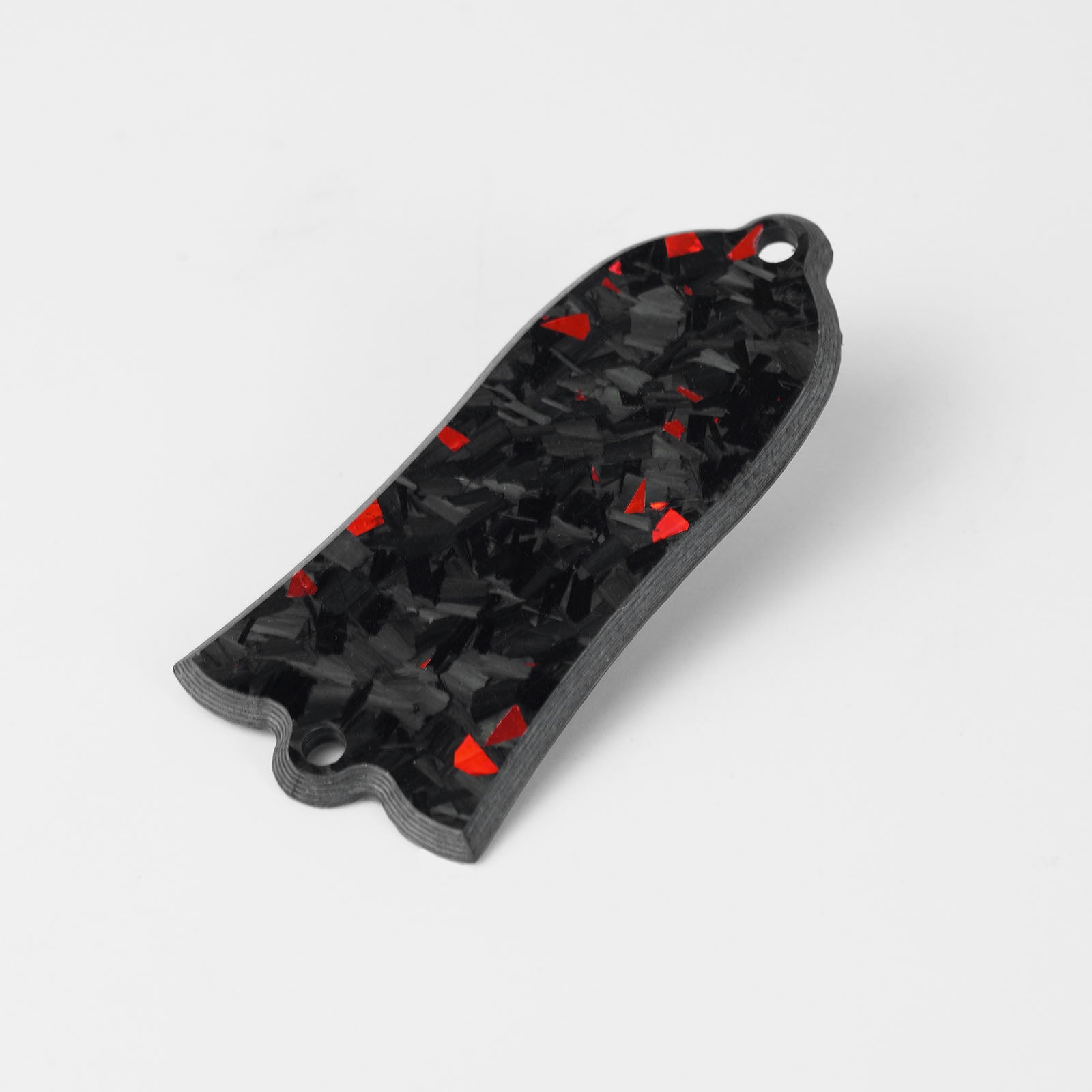 Guyker JA2006T / JA3006T Forged Carbon Fiber Truss Rod Cover 2-Hole / 3-Hole for Les Paul Style Electric Guitar