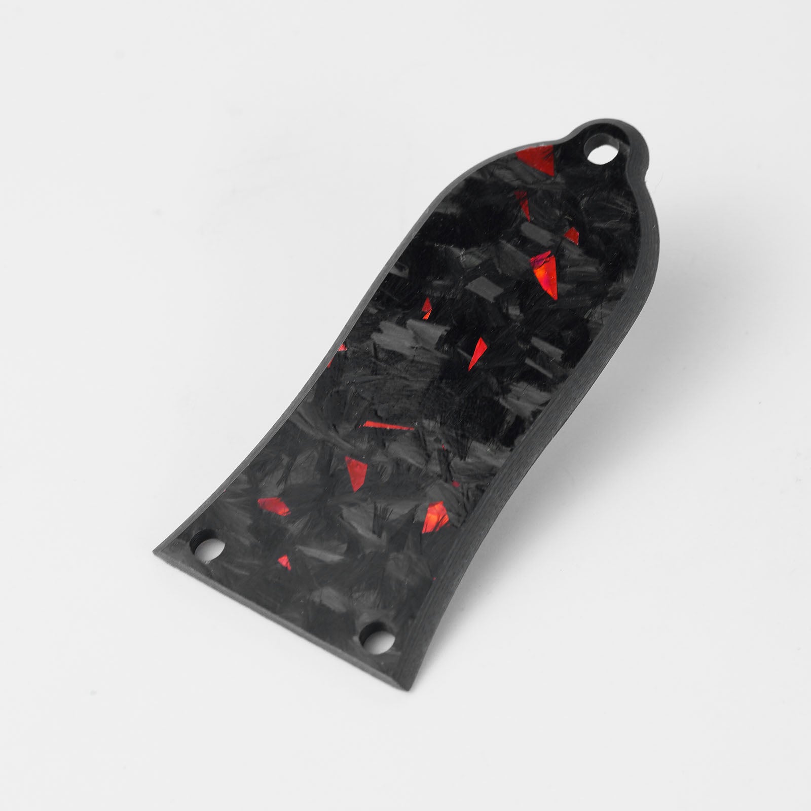 Guyker JA2006T / JA3006T Forged Carbon Fiber Truss Rod Cover 2-Hole / 3-Hole for Les Paul Style Electric Guitar