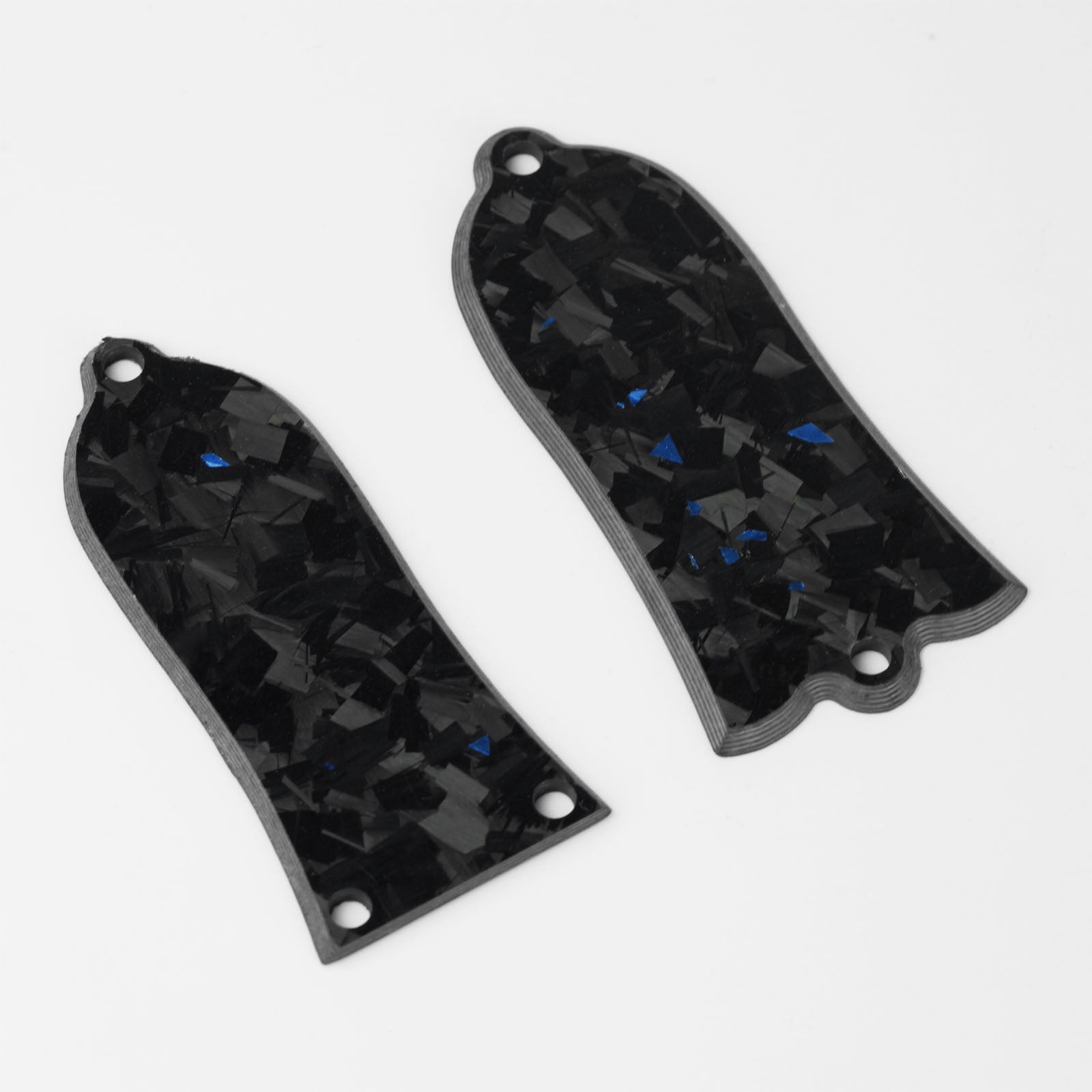Guyker JA2006T / JA3006T Forged Carbon Fiber Truss Rod Cover 2-Hole / 3-Hole for Les Paul Style Electric Guitar