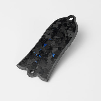 Guyker JA2006T / JA3006T Forged Carbon Fiber Truss Rod Cover 2-Hole / 3-Hole for Les Paul Style Electric Guitar
