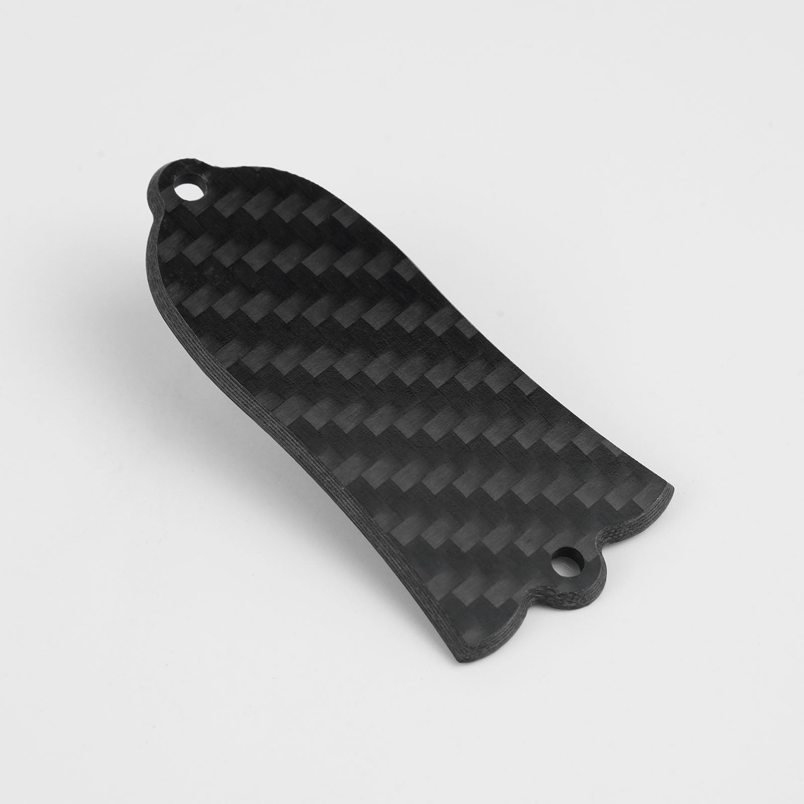 Guyker JA2006T / JA3006T Forged Carbon Fiber Truss Rod Cover 2-Hole / 3-Hole for Les Paul Style Electric Guitar