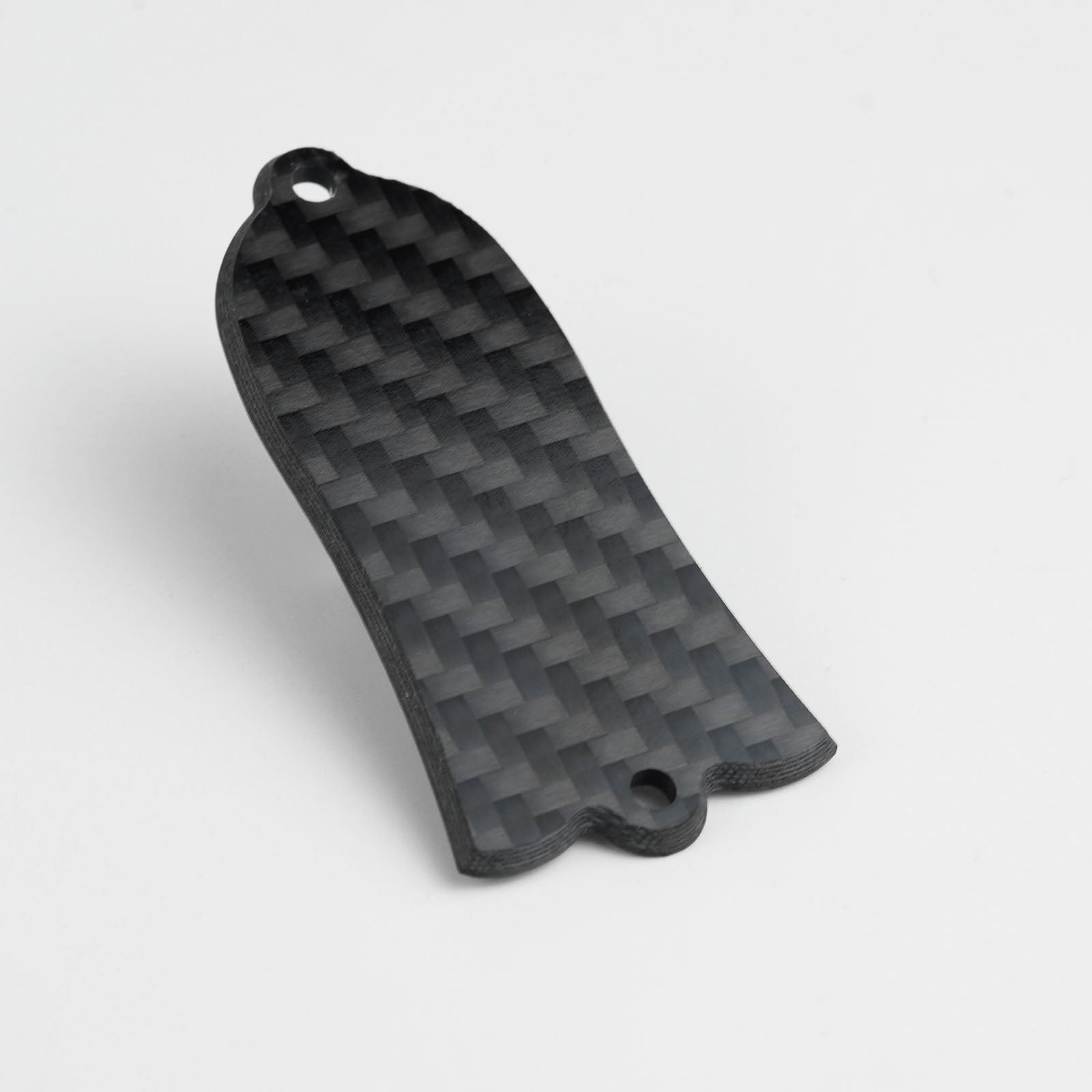 Guyker JA2006T / JA3006T Forged Carbon Fiber Truss Rod Cover 2-Hole / 3-Hole for Les Paul Style Electric Guitar