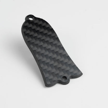 Guyker JA2006T / JA3006T Forged Carbon Fiber Truss Rod Cover 2-Hole / 3-Hole for Les Paul Style Electric Guitar