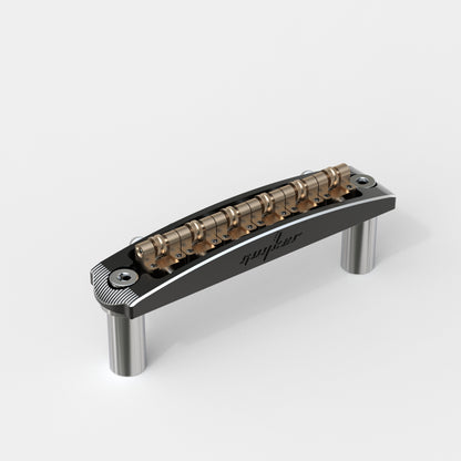 Guyker JZA-003 Jazzmaster Style 6-String Guitar Bridge with Adjustable String Spacing
