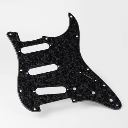 Guyker PG005 Forged Carbon Fiber SSS Pickguard 11-Hole for Strat-Style Electric Guitar