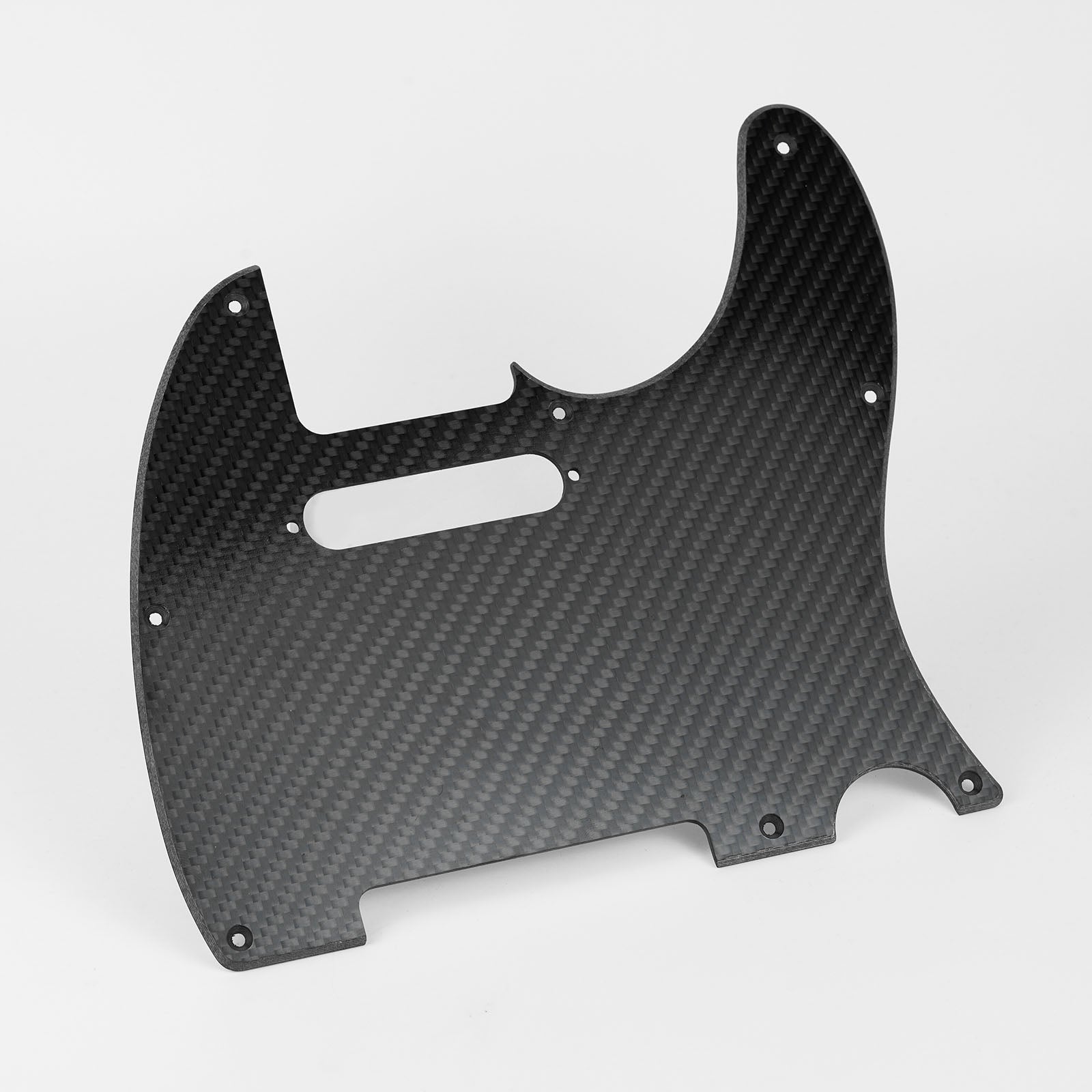 Guyker PG006T Forged Carbon Fiber Tele-Style Pickguard 8-Hole for Electric Guitar