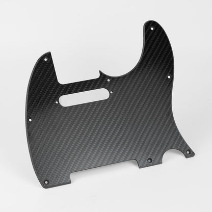 Guyker PG006T Forged Carbon Fiber Tele-Style Pickguard 8-Hole for Electric Guitar
