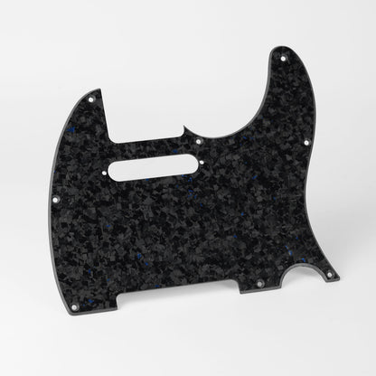 Guyker PG006T Forged Carbon Fiber Tele-Style Pickguard 8-Hole for Electric Guitar