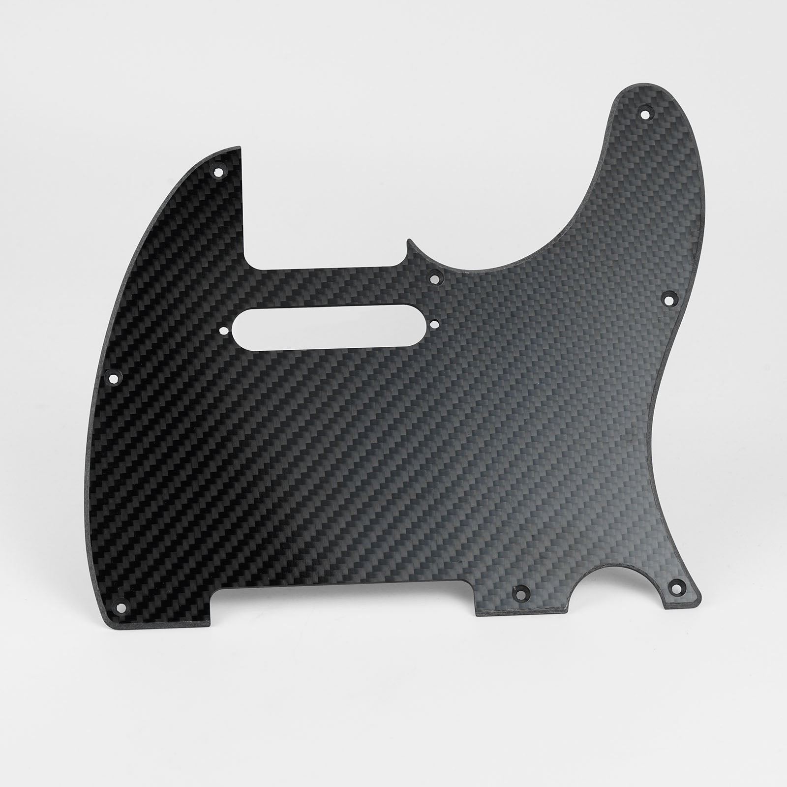 Guyker PG006T Forged Carbon Fiber Tele-Style Pickguard 8-Hole for Electric Guitar