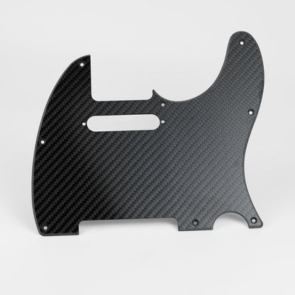 Guyker PG006T Forged Carbon Fiber Tele-Style Pickguard 8-Hole for Electric Guitar