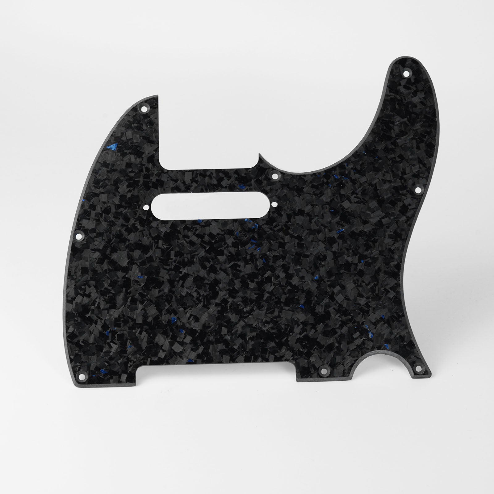 Guyker PG006T Forged Carbon Fiber Tele-Style Pickguard 8-Hole for Electric Guitar