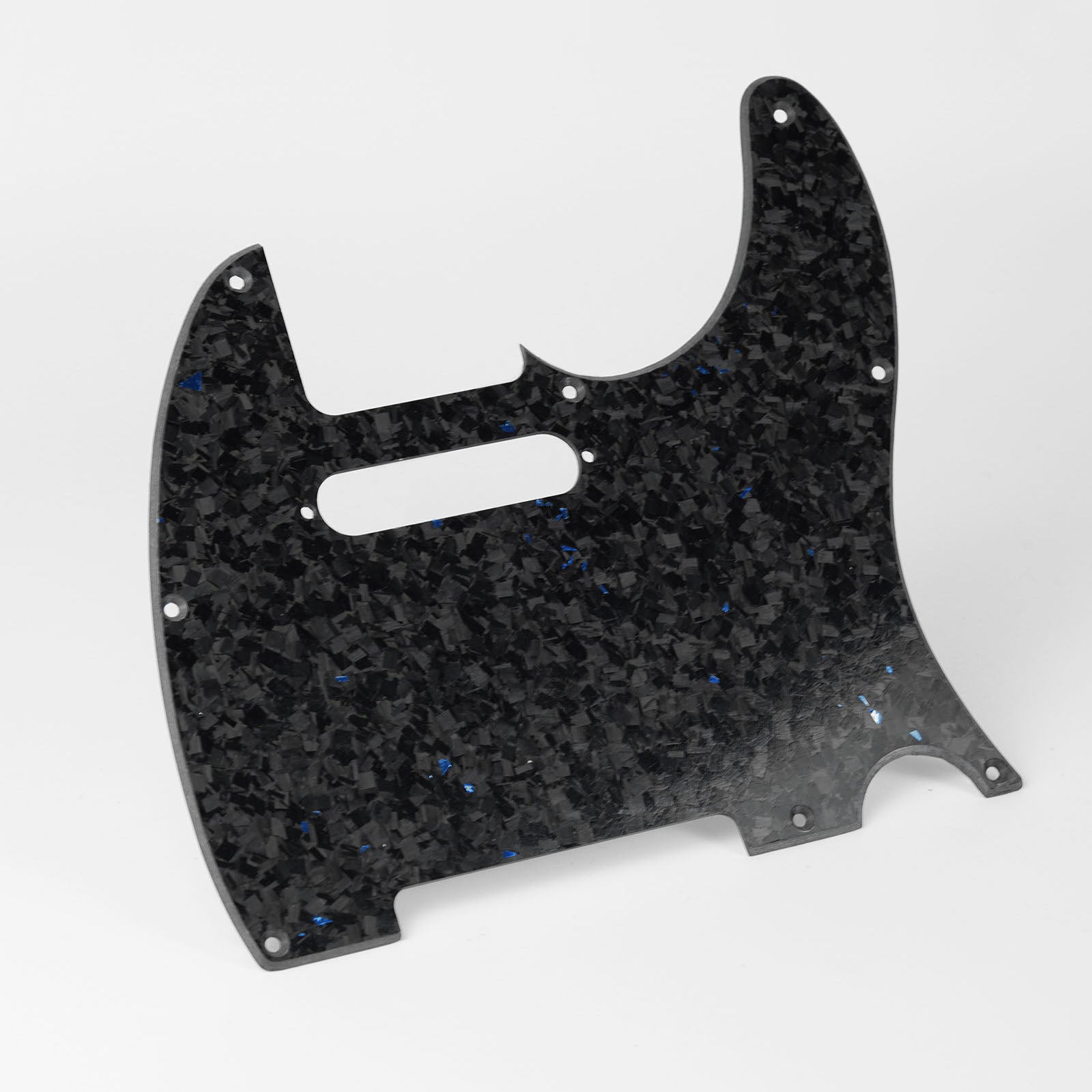 Guyker PG006T Forged Carbon Fiber Tele-Style Pickguard 8-Hole for Electric Guitar
