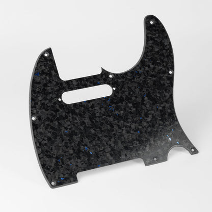 Guyker PG006T Forged Carbon Fiber Tele-Style Pickguard 8-Hole for Electric Guitar