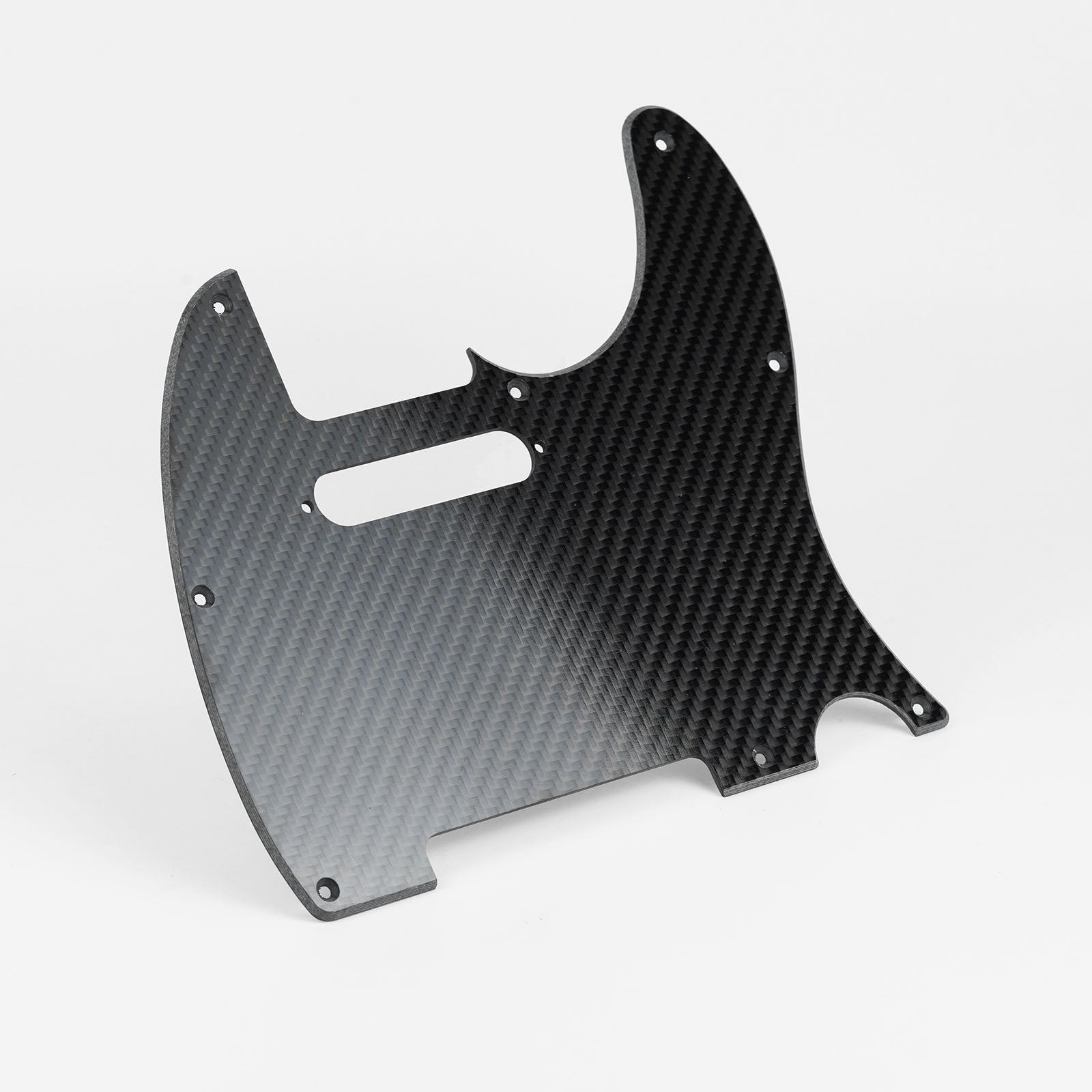 Guyker PG006T Forged Carbon Fiber Tele-Style Pickguard 8-Hole for Electric Guitar