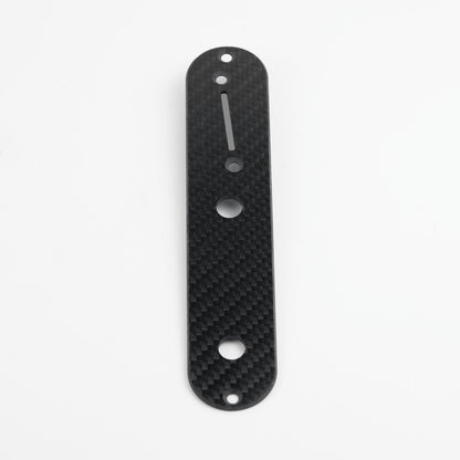 Guyker TL-030T Forged Carbon Fiber Tele Control Plate for Telecaster-Style Electric Guitar