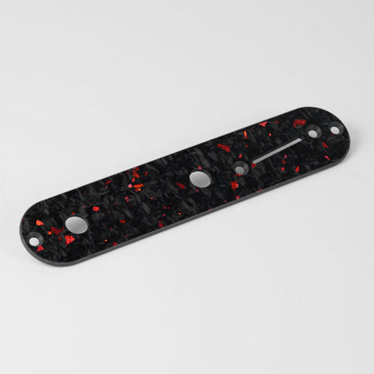 Guyker TL-030T Forged Carbon Fiber Tele Control Plate for Telecaster-Style Electric Guitar