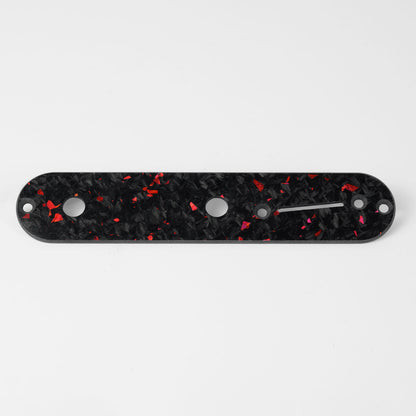 Guyker TL-030T Forged Carbon Fiber Tele Control Plate for Telecaster-Style Electric Guitar