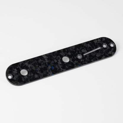 Guyker TL-030T Forged Carbon Fiber Tele Control Plate for Telecaster-Style Electric Guitar