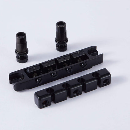 Guyker Bass Guitar Bridge High Mass Guyker Bass Guitar Bridge4-String Zinc Alloy Adjustable Saddles BS004