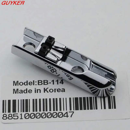 Guyker Bass Guitar Bridge Saddles Adjustable Zinc Alloy Tailpiece BB114