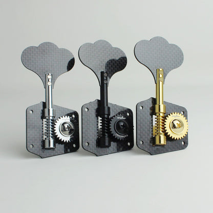 Guyker Carbon Fiber Bass Tuning Pegs 1:28 gear ratio GK 530T-3