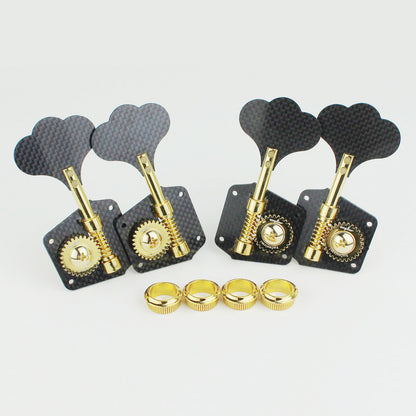 Guyker Carbon Fiber Bass Tuning Pegs 1:28 gear ratio GK 530T-8