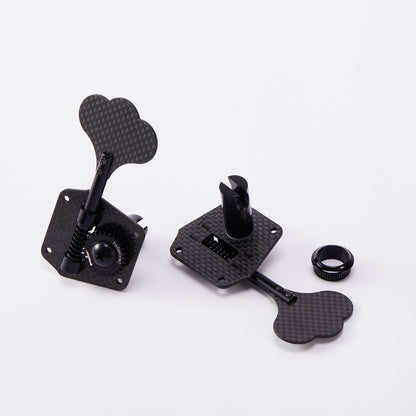 Guyker Carbon Fiber Bass Tuning Pegs 1:28 gear ratio GK 530T-9