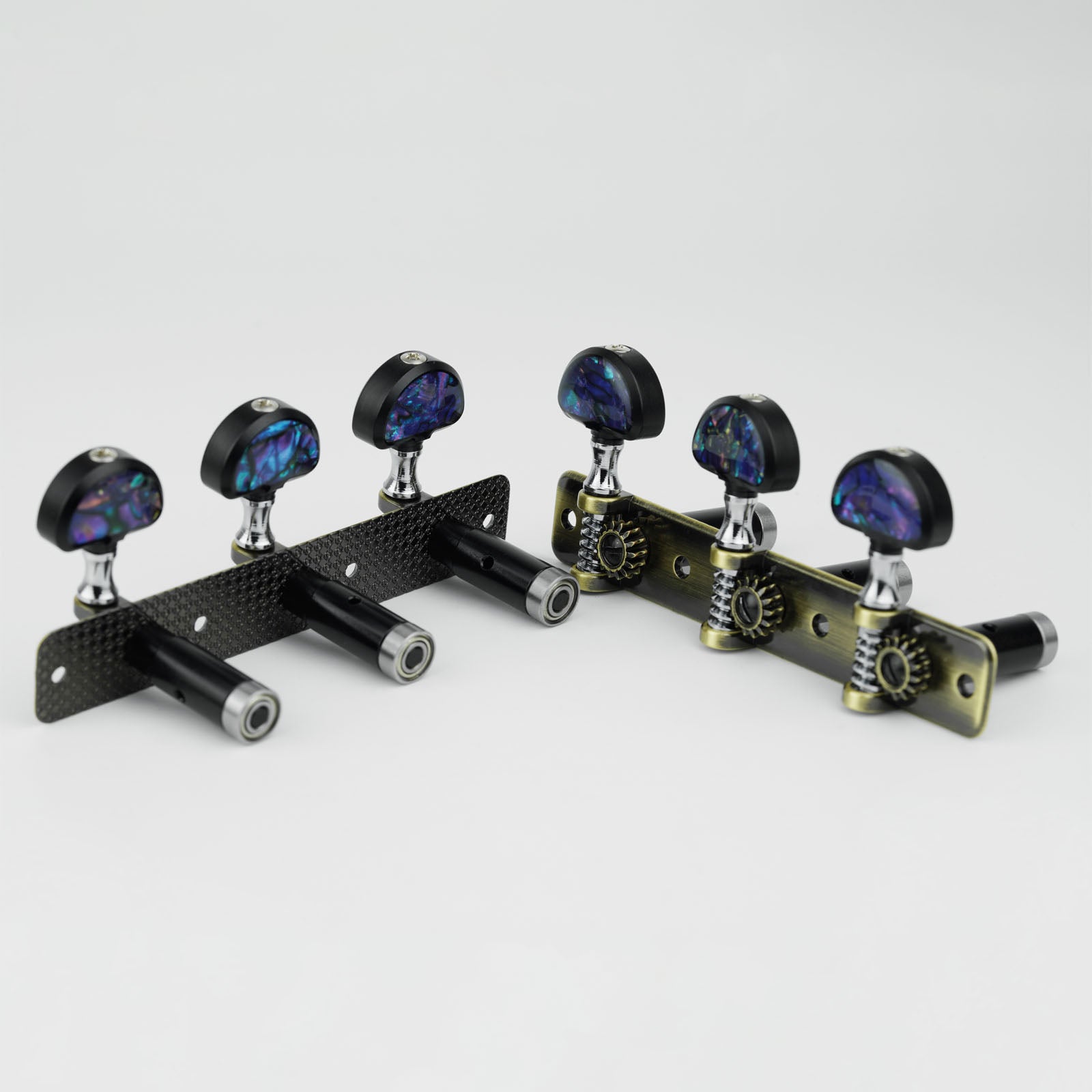 Classical Guitar Tuning Pegs 3R+3L Open Gear Set Guyker