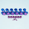 Blue +Rosy + Blue Button