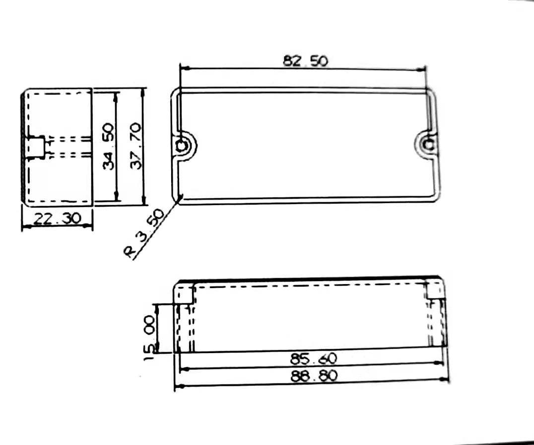 Guyker Double Coil Bass Pickup Set for 4-String DB4
