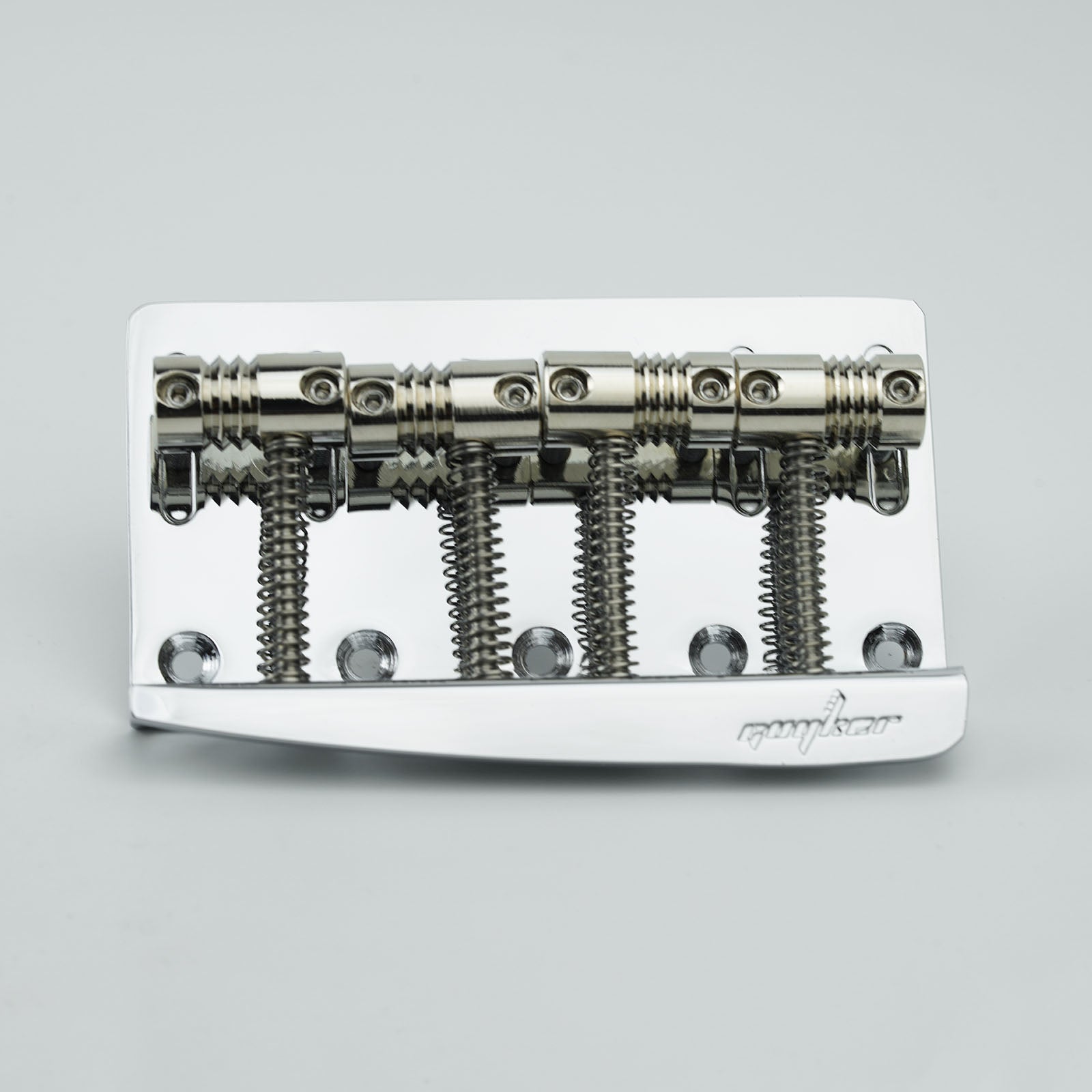 Guyker GB-204 4-String Electric Bass Bridge with Vintage Style Saddles
