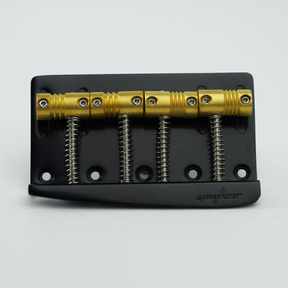 Guyker GB-204 4-String Electric Bass Bridge with Vintage Style Saddles