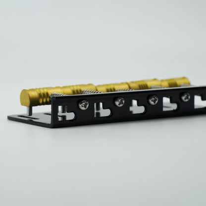 Guyker GB-205 5-String Electric Bass Bridge with Vintage Style Saddles