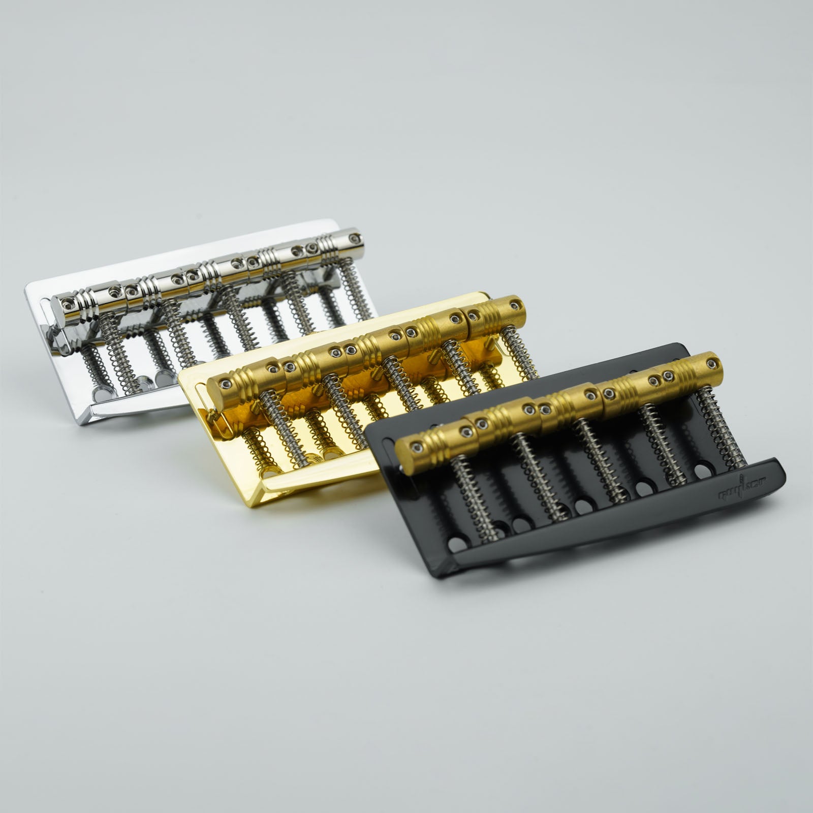 Guyker GB-205 5-String Electric Bass Bridge with Vintage Style Saddles