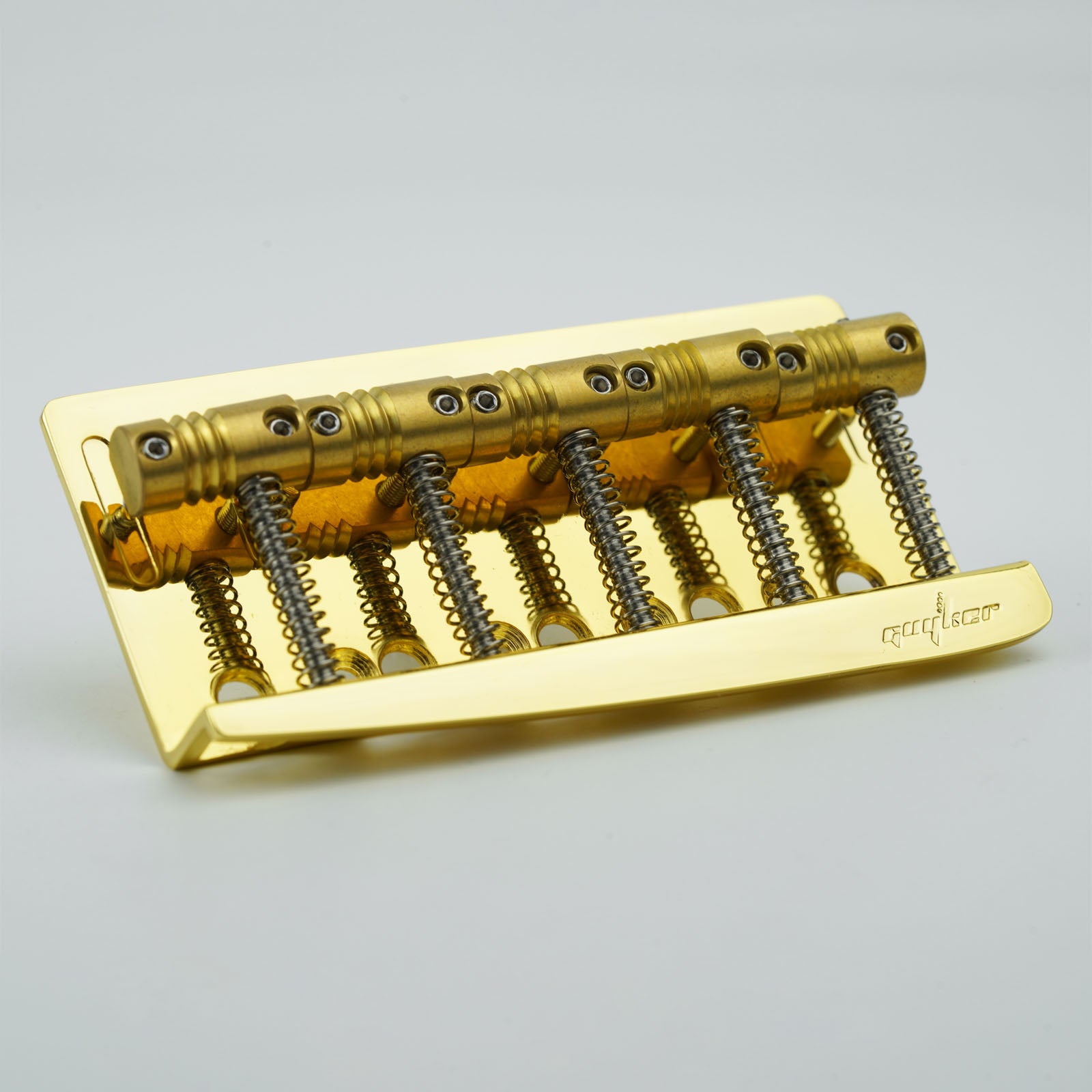 Guyker GB-205 5-String Electric Bass Bridge with Vintage Style Saddles