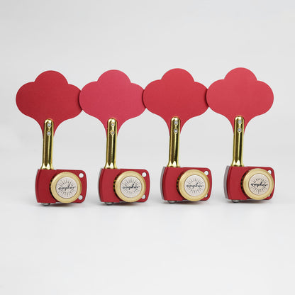 Guyker BBA-101 Dopamine Color Bass Locking Machine Heads Tuner for Electric Bass