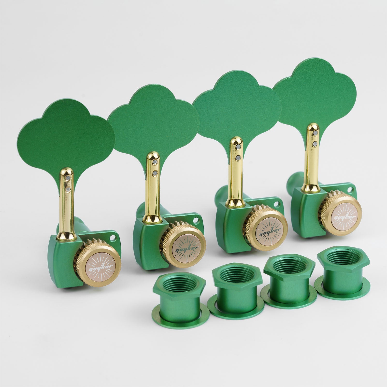 Guyker BBA-101 Dopamine Color Bass Locking Machine Heads Tuner for Electric Bass