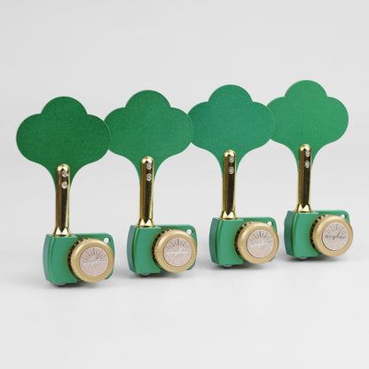 Guyker BBA-101 Dopamine Color Bass Locking Machine Heads Tuner for Electric Bass