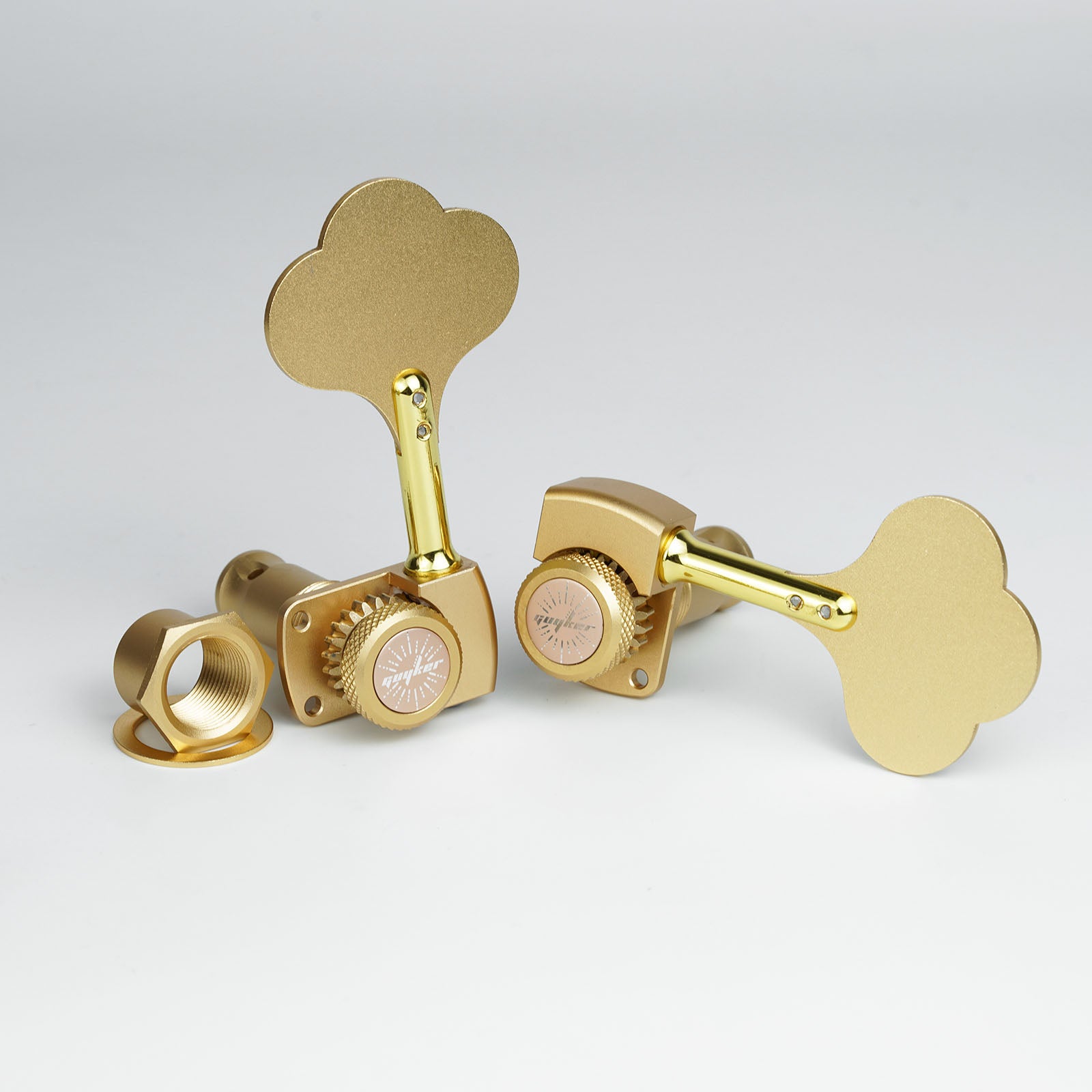 Guyker BBA-101 Dopamine Color Bass Locking Machine Heads Tuner for Electric Bass