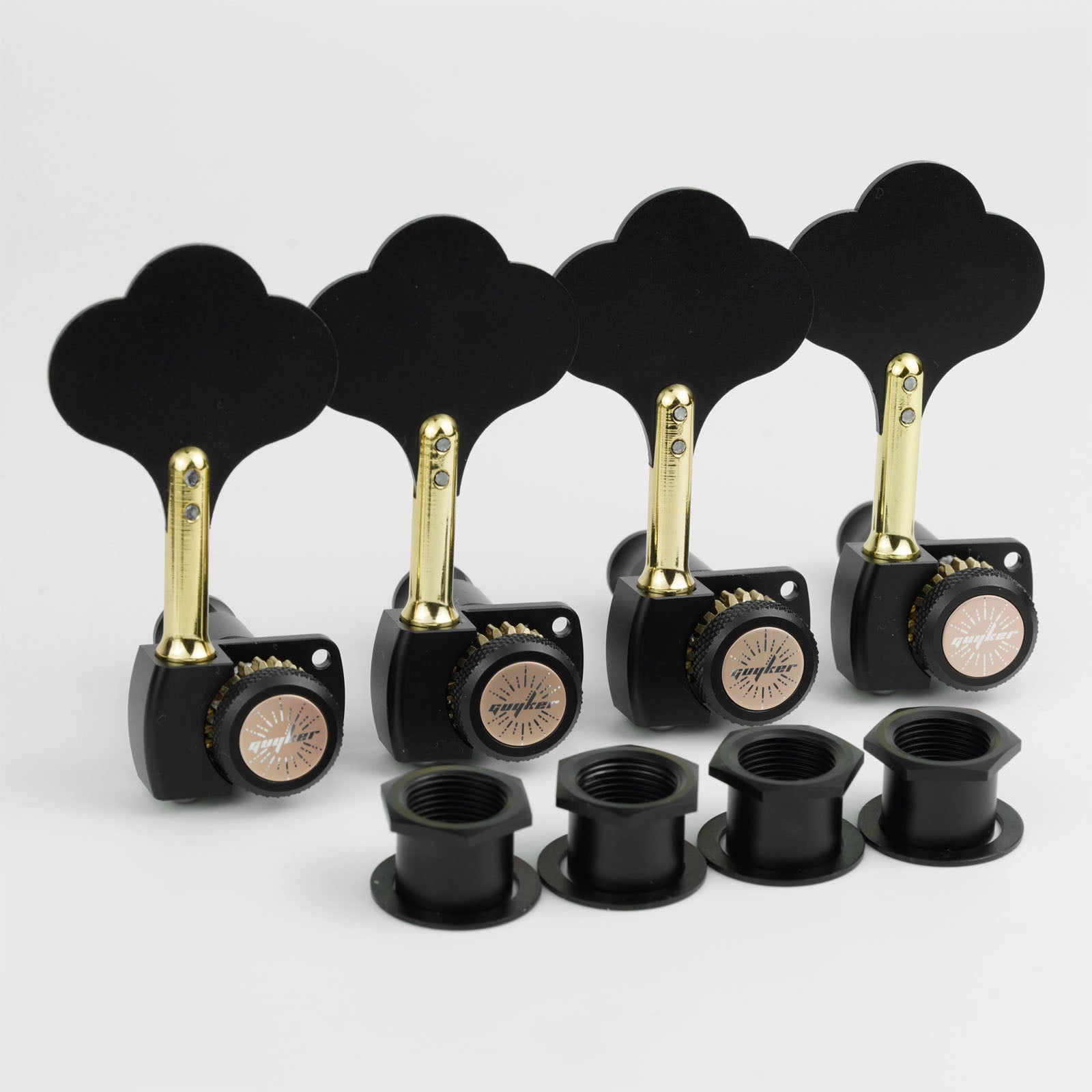 Guyker BBA-101 Dopamine Color Bass Locking Machine Heads Tuner for Electric Bass