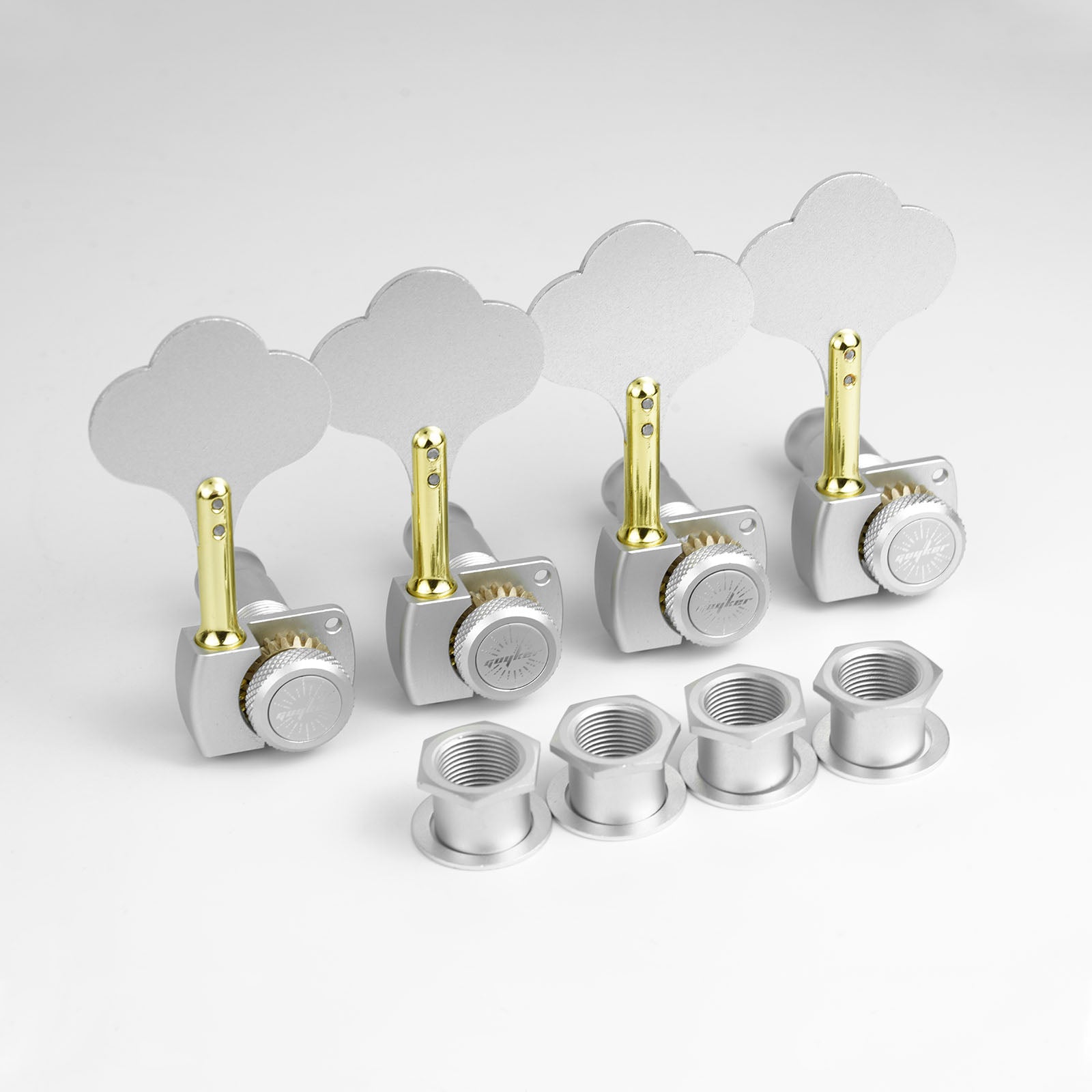 Guyker BBA-101 Dopamine Color Bass Locking Machine Heads Tuner for Electric Bass