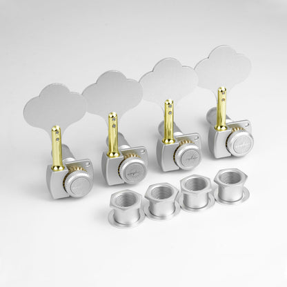 Guyker BBA-101 Dopamine Color Bass Locking Machine Heads Tuner for Electric Bass