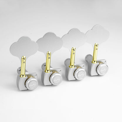 Guyker BBA-101 Dopamine Color Bass Locking Machine Heads Tuner for Electric Bass