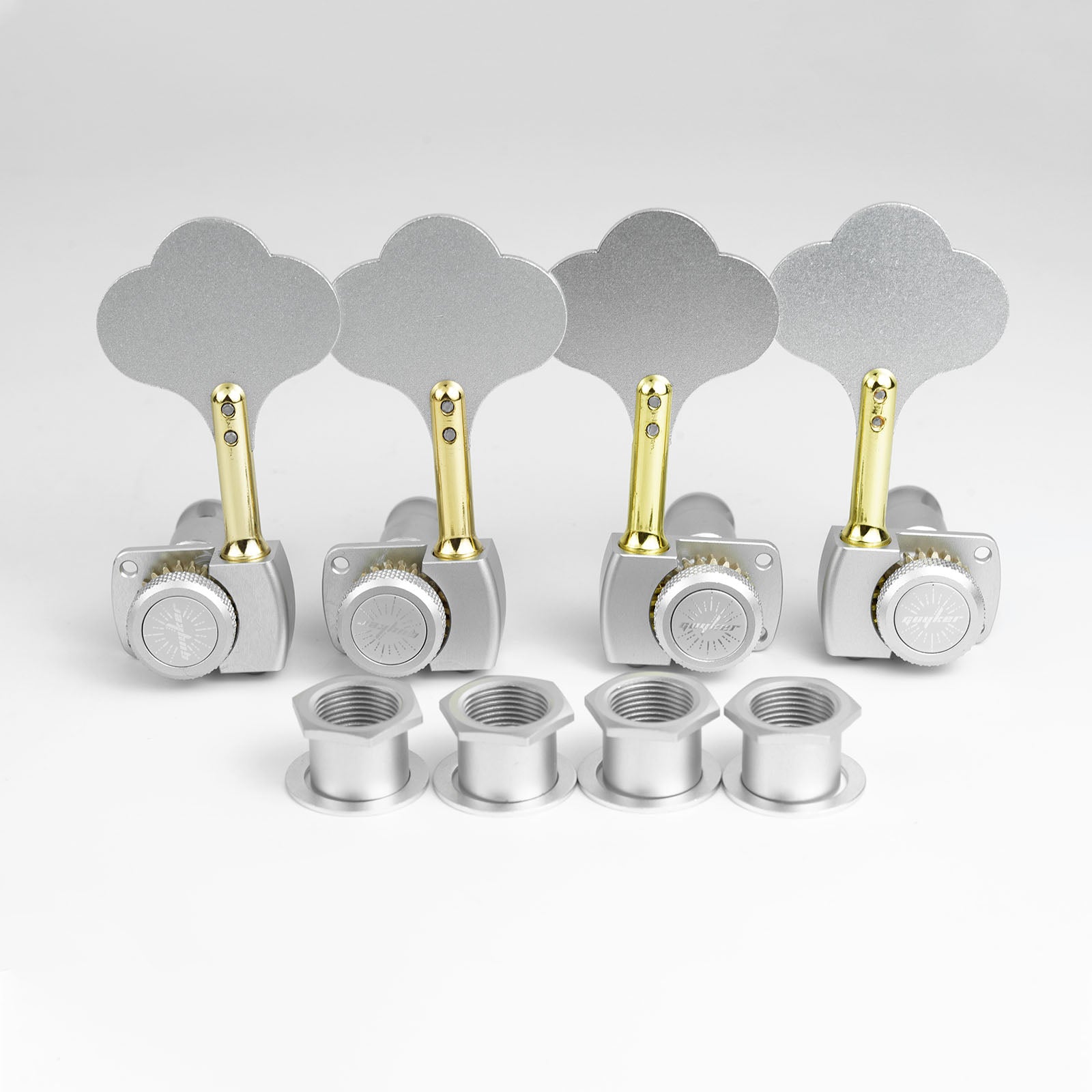 Guyker BBA-101 Dopamine Color Bass Locking Machine Heads Tuner for Electric Bass