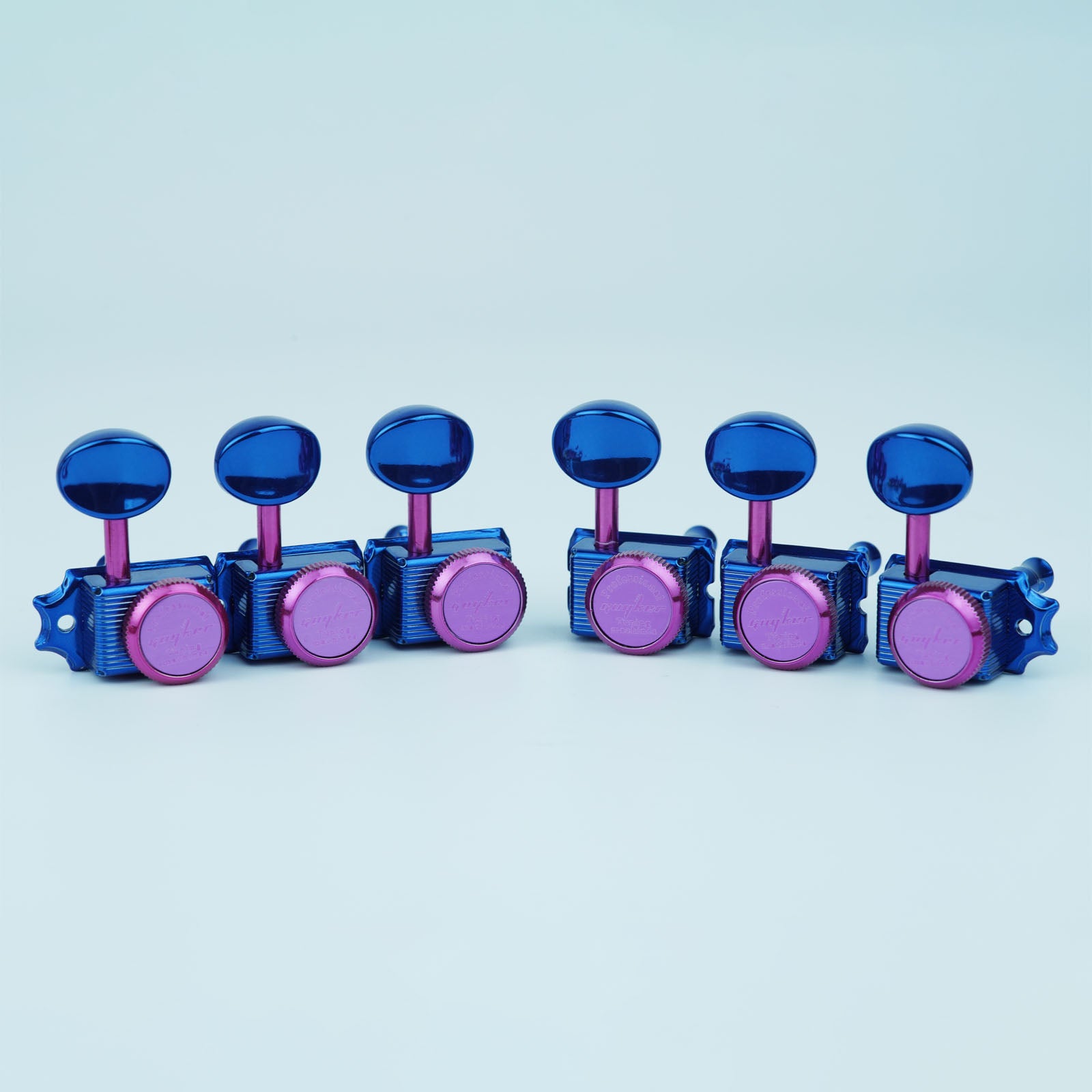 Guyker GK-D-55SP Machine à accorder de verrouillage des couleurs de dopamine pour guitare ST TL