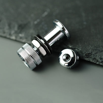 Guyker GK New 001 Chrome Tuning Pegs for Electric Guitar Replacement-6