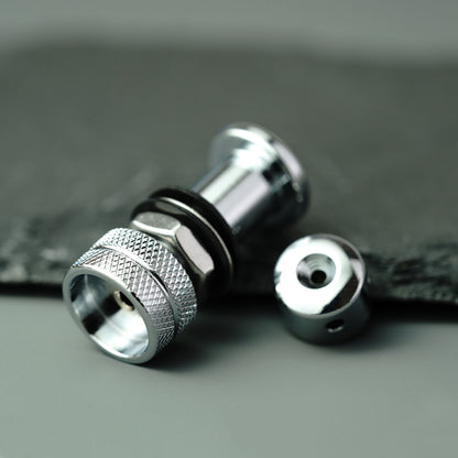 Guyker GK New 001 Chrome Tuning Pegs for Electric Guitar Replacement-7